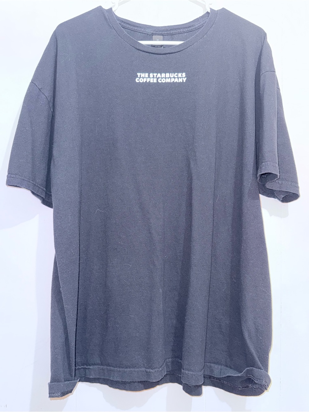 Starbucks Coffee Company Employee Barista T-Shirt Black EUC 2XL